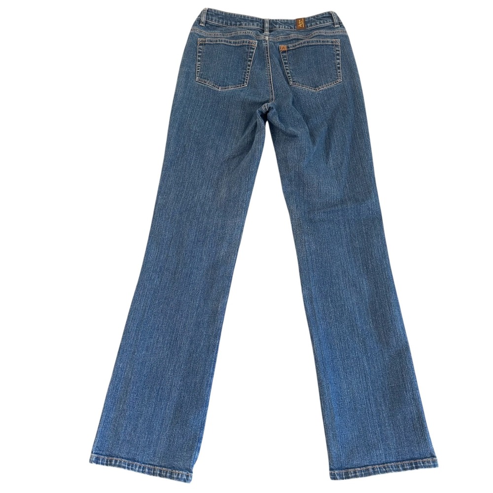 Wrangler Aura 6R Tall (30x33) Blue Regular Rise Bootcut Denim Womens Jeans - Picture 2 of 10
